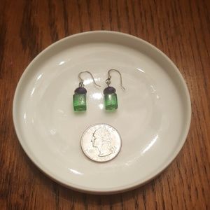 Handmade  glass bead earrings